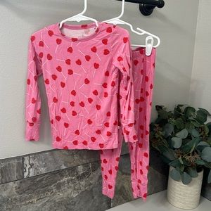 Little Pajama Co Heart Sucker Pajamas